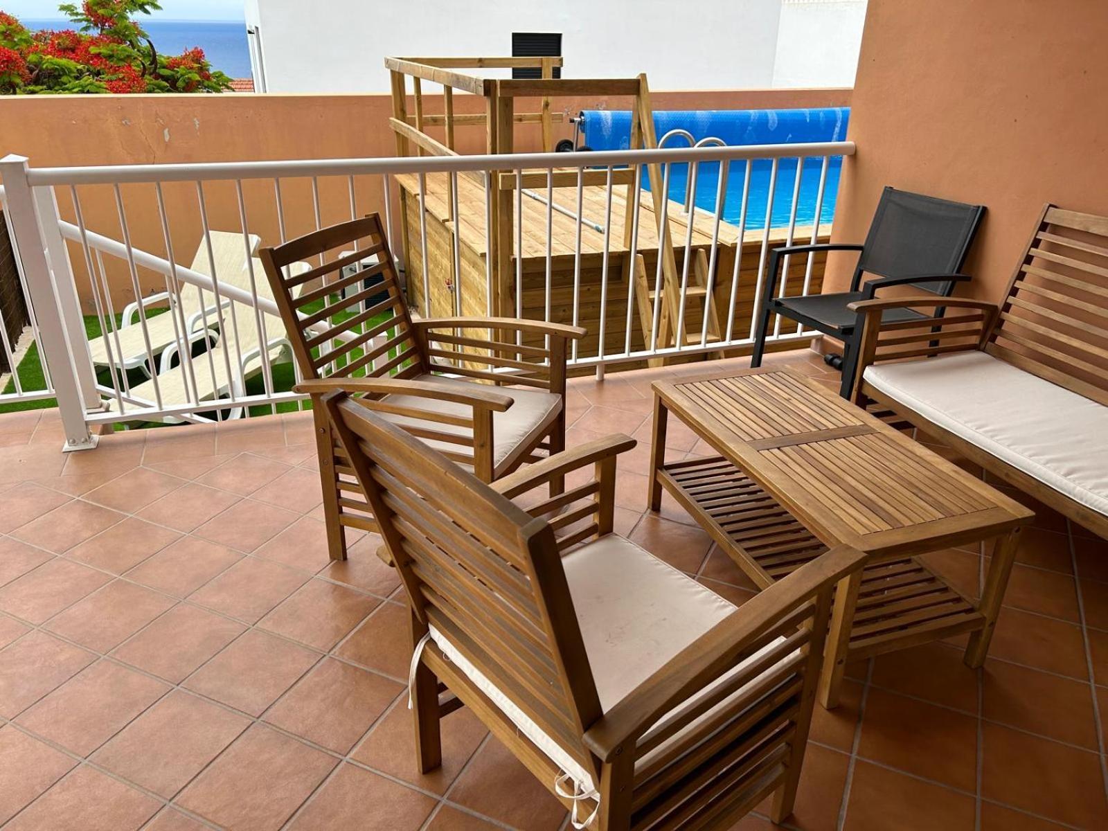 Chalet Piscina Privada Max 26º Jardin, Tranquilidad Калета-де-Интериан Экстерьер фото